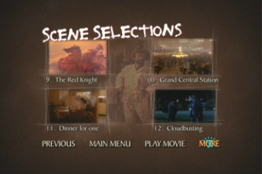 dvd menu - scene selections